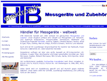 Tablet Screenshot of htb-elektronik.de